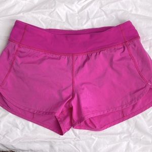 lululemon\ivivva pink shorts